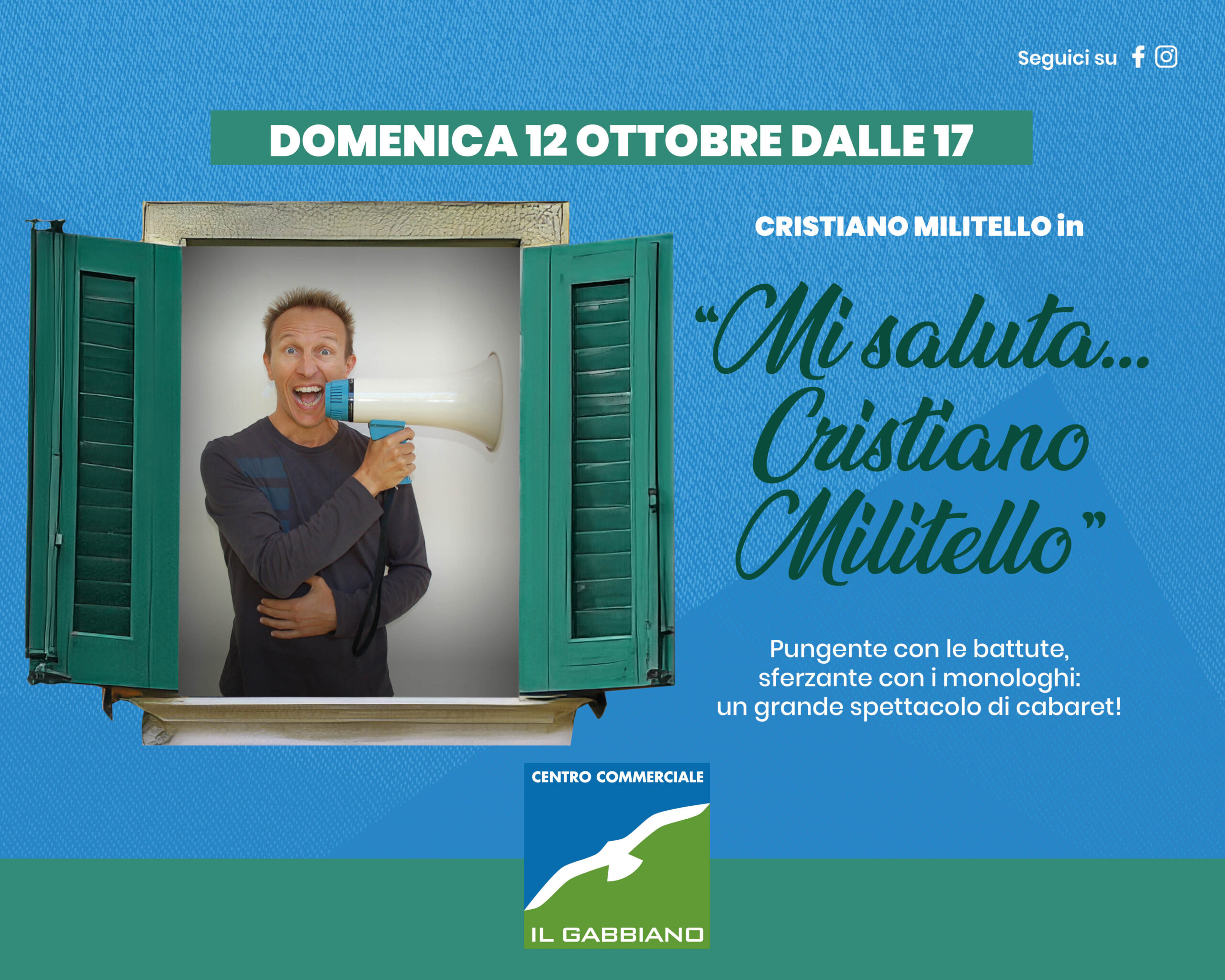 Cristiano Militello al Gabbiano
